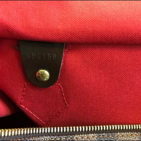 Louis Vuitton Speedy 35 Damier Ebene - Picture 8 of 8